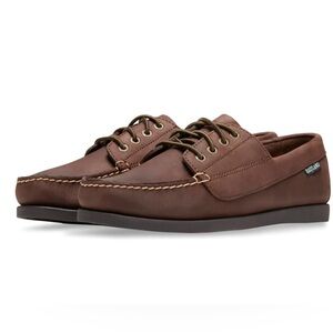 Eastland 1955 Falmouth women’s Brown leather flat moccasins Boat Shoes NWT 8